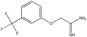 2-(3-TRIFLUOROMETHYLPHENOXY)ACETAMIDINE Struktur