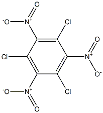 1,3,5-trichloro-2,4,6-trinitro-benzene Struktur