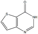 3H-Thieno[3,2-d]pyrimidin-4-one Struktur