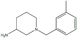 1-(3-methylbenzyl)piperidin-3-amine Struktur