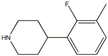 4-(2-fluoro-3-methylphenyl)piperidine Struktur