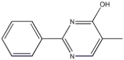 5-methyl-2-phenylpyrimidin-4-ol Struktur