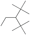 2,2,4,4-tetramethyl-3-ethylpentane Struktur