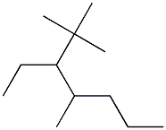 2,2,4-trimethyl-3-ethylheptane Struktur