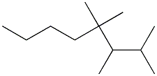 2,3,4,4-tetramethyloctane Struktur