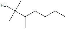 2,3-dimethyl-2-heptanol Struktur