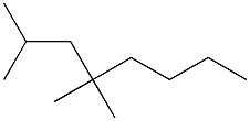 2,4,4-trimethyloctane Struktur