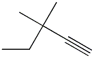 3,3-dimethyl-1-pentyne Struktur