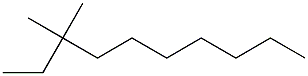 3,3-dimethyldecane Struktur