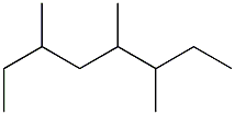 3,4,6-trimethyloctane Struktur