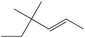 4,4-dimethyl-trans-2-hexene Struktur