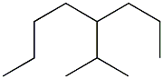 4-isopropyloctane Struktur