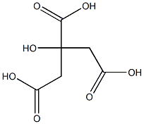 CITRIC ACID ANHYDROUS BP88 Struktur