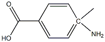 4-AMINO-TOLUIC ACID Struktur