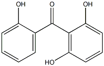 2,6,2'-trihydroxybenzo-phenone Struktur