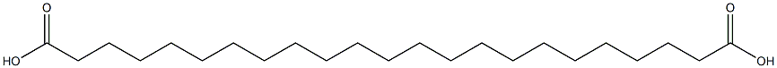 tricosandioic acid Struktur