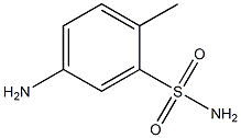 4-amino-toluene-2-sulfonic acid amide Struktur