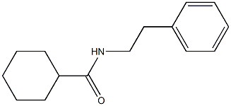 N-Cyclohexanoyl-phenylethylamine Struktur