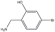 4-BROMO-2-HYDROXYBENZYLAMINE Struktur