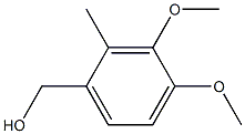 3,4-DIMETHOXY-2-METHYLBENZYL ALCOHOL Struktur