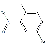 5-BROMO-2-IODONITROBENZENE Struktur