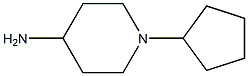 1-CYCLOPENTYLPIPERIDIN-4-AMINE Struktur