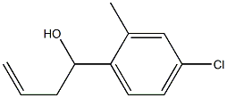 4-(4-CHLORO-2-METHYLPHENYL)-1-BUTEN-4-OL 96% Struktur