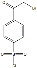 4-(2-BROMOACETYL)BENZENESULFONYL CHLORIDE 96% Struktur