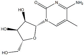 5-METHYLCYTIDINE, HPLC PURIFIED, 98% PURE WITH HPLC UV CHROMATOGRAM Struktur