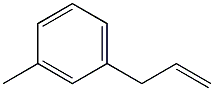 3-(3-METHYLPHENYL)-1-PROPENE 97% Struktur