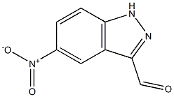 5-NITRO-1H-INDAZOLE-3-CARBALDEHYDE, 95+% Struktur