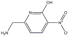 6-AMINOMETHYL-2-HYDROXY-3-NITRO-PYRIDINE Struktur