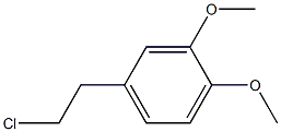 1-CHLORO-2-(3,4-DIMETHOXYPHENYL)ETHANE Struktur