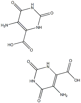 5-AMINOOROTIC ACID/5-AMINO-1,2,3,4-TETRAHYDRO-2,4-DIOXO-6-PYRIMIDINECARBOXYLIC ACID Struktur