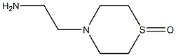 N-(2-AMINOETHYL)THIOMORPHOLINE-1-OXIDE Struktur