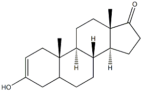 3-BETA-HYDROXYANDROSTEN-17B-ONE Struktur