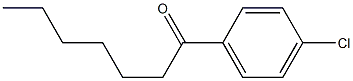 1-(4-chlorophenyl)heptan-1-one Struktur