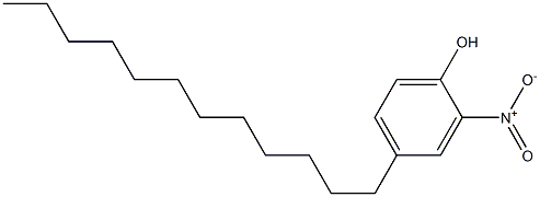 2-NITRO-4-DODECYLPHENOL Struktur