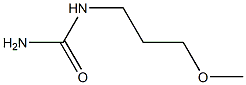 3-METHOXYPROPYLUREA Struktur