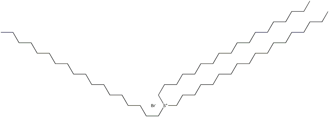 TRIOCTADECYLSULFONIUM BROMIDE Struktur