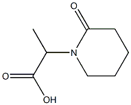 2-(2-OXOPIPERIDIN-1-YL)PROPANOIC ACID Struktur