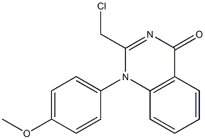 2-(CHLOROMETHYL)-1-(4-METHOXYPHENYL)QUINAZOLIN-4(1H)-ONE Struktur