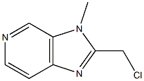 2-(CHLOROMETHYL)-3-METHYL-3H-IMIDAZO[4,5-C]PYRIDINE Struktur