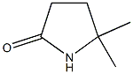 5,5-DIMETHYLPYRROLIDIN-2-ONE Struktur