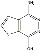 4-aminothieno[2,3-d]pyridazin-7-ol Struktur