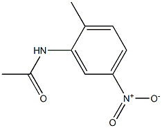 N1-(2-methyl-5-nitrophenyl)acetamide Struktur