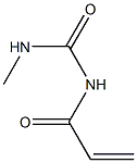 N-[(methylamino)carbonyl]acrylamide Struktur