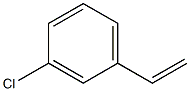 3-Chlorostyrene (stabilized 0.1% 4-tert-Butylcatechol) Struktur