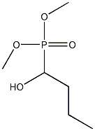 dimethyl (1-hydroxybutyl)phosphonate Struktur