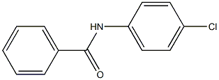 N-(4-chlorophenyl)benzenecarboxamide Struktur